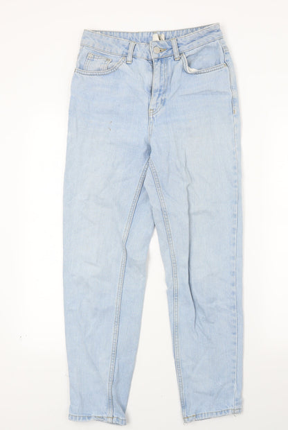 Topshop Womens Blue  Denim Skinny Jeans Size 26 L24 in