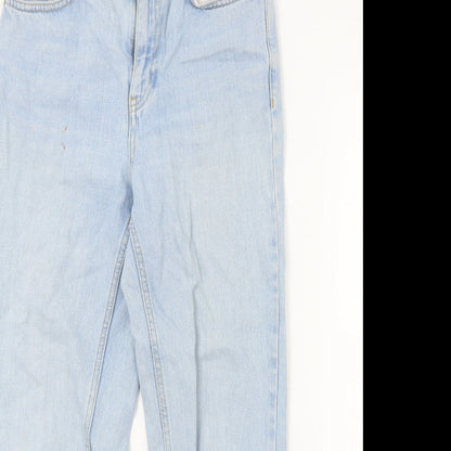 Topshop Womens Blue  Denim Skinny Jeans Size 26 L24 in
