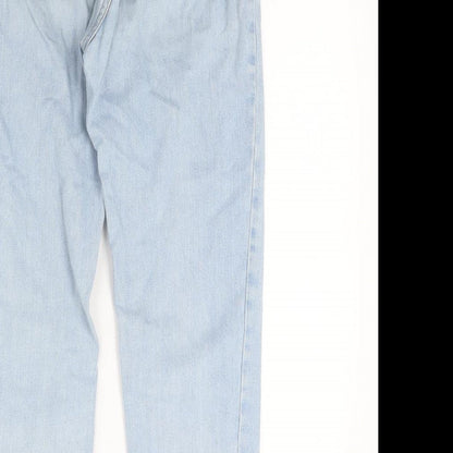 Topshop Womens Blue  Denim Skinny Jeans Size 26 L24 in