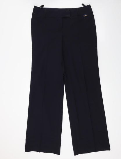 Clubclass Womens Blue   Trousers  Size 14 L32 in