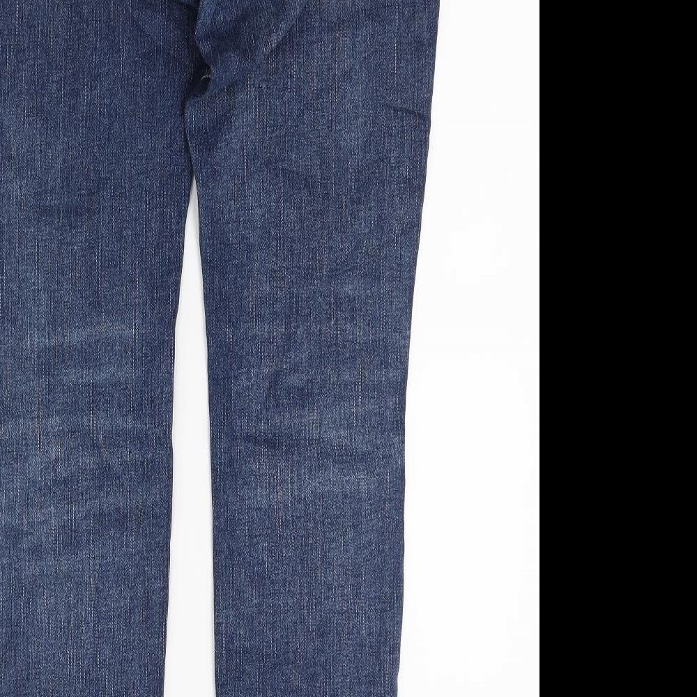 Silver Womens Blue  Denim Skinny Jeans Size 27 in L32 in