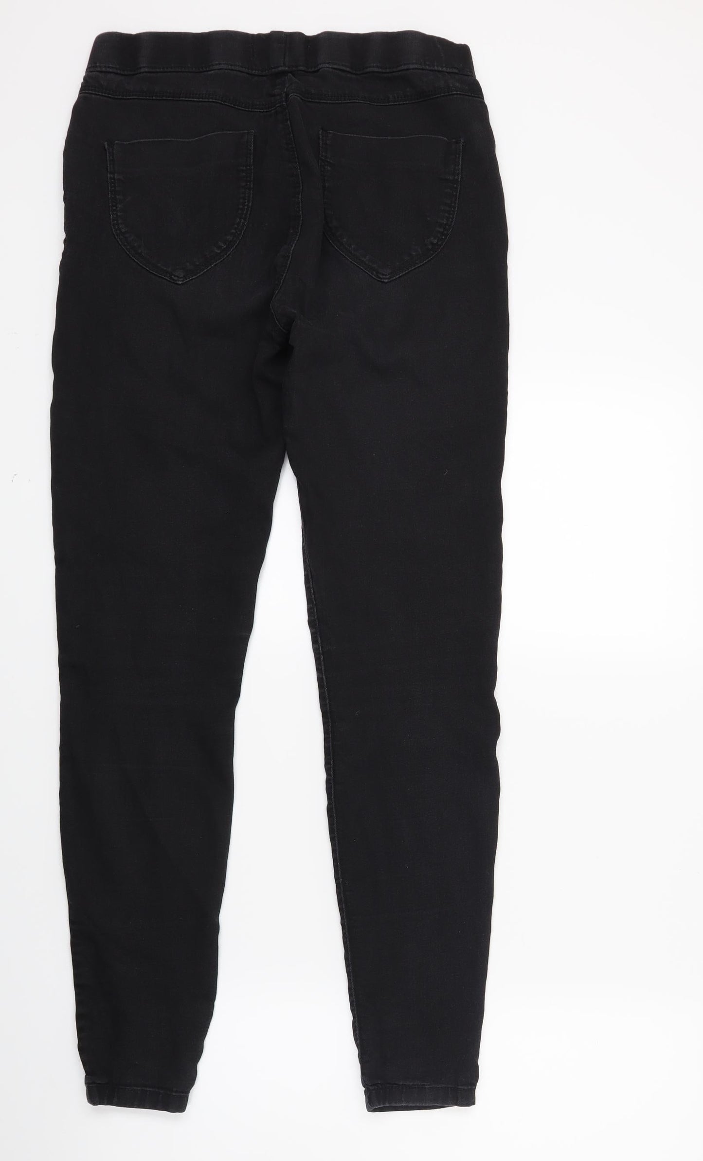 Dorothy Perkins Womens Black  Denim Skinny Jeans Size 10 L26 in