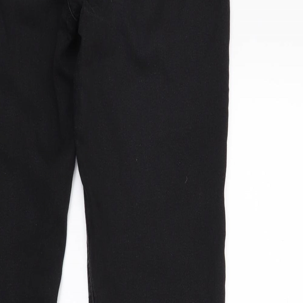 Dorothy Perkins Womens Black  Denim Skinny Jeans Size 10 L26 in