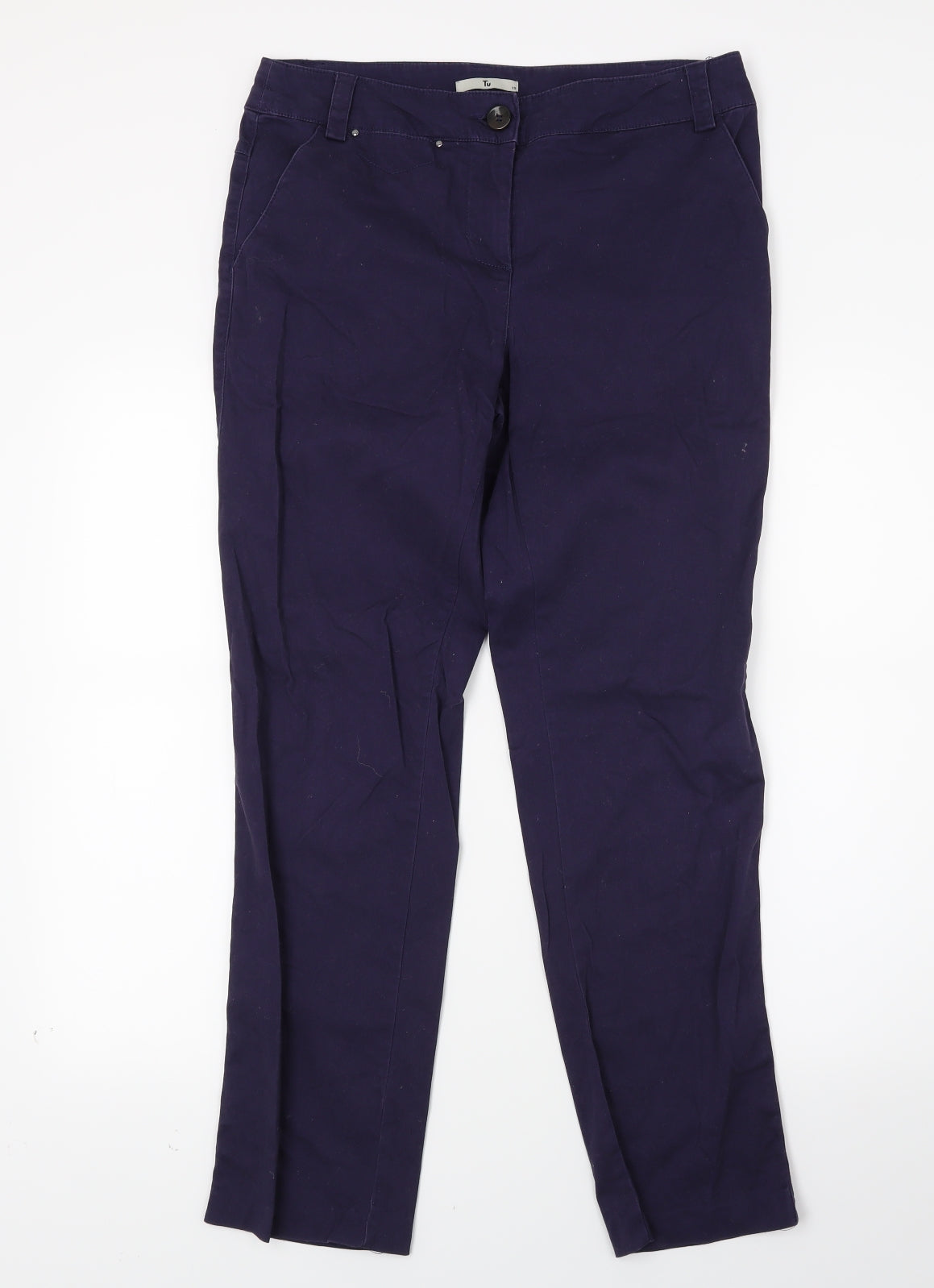 TU Womens Blue  Denim Skinny Jeans Size 10 L27 in