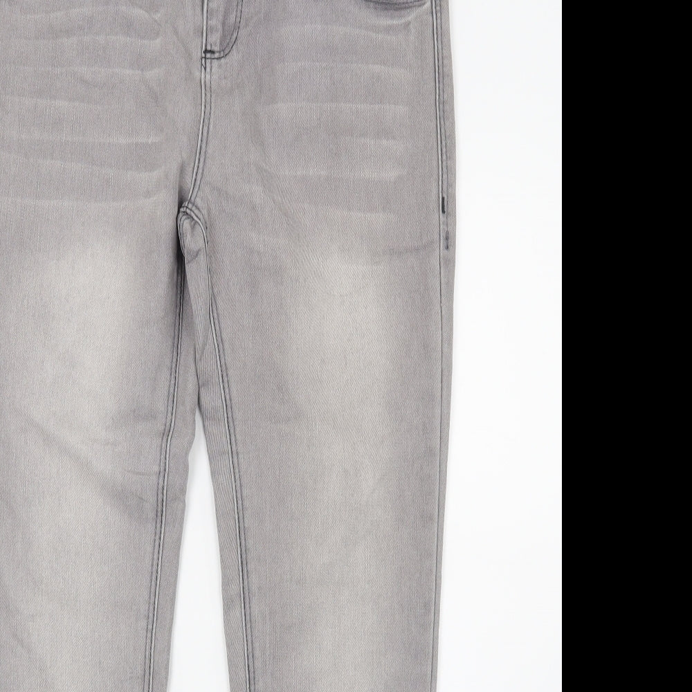 Primark Womens Brown  Denim Skinny Jeans Size 12 L27 in