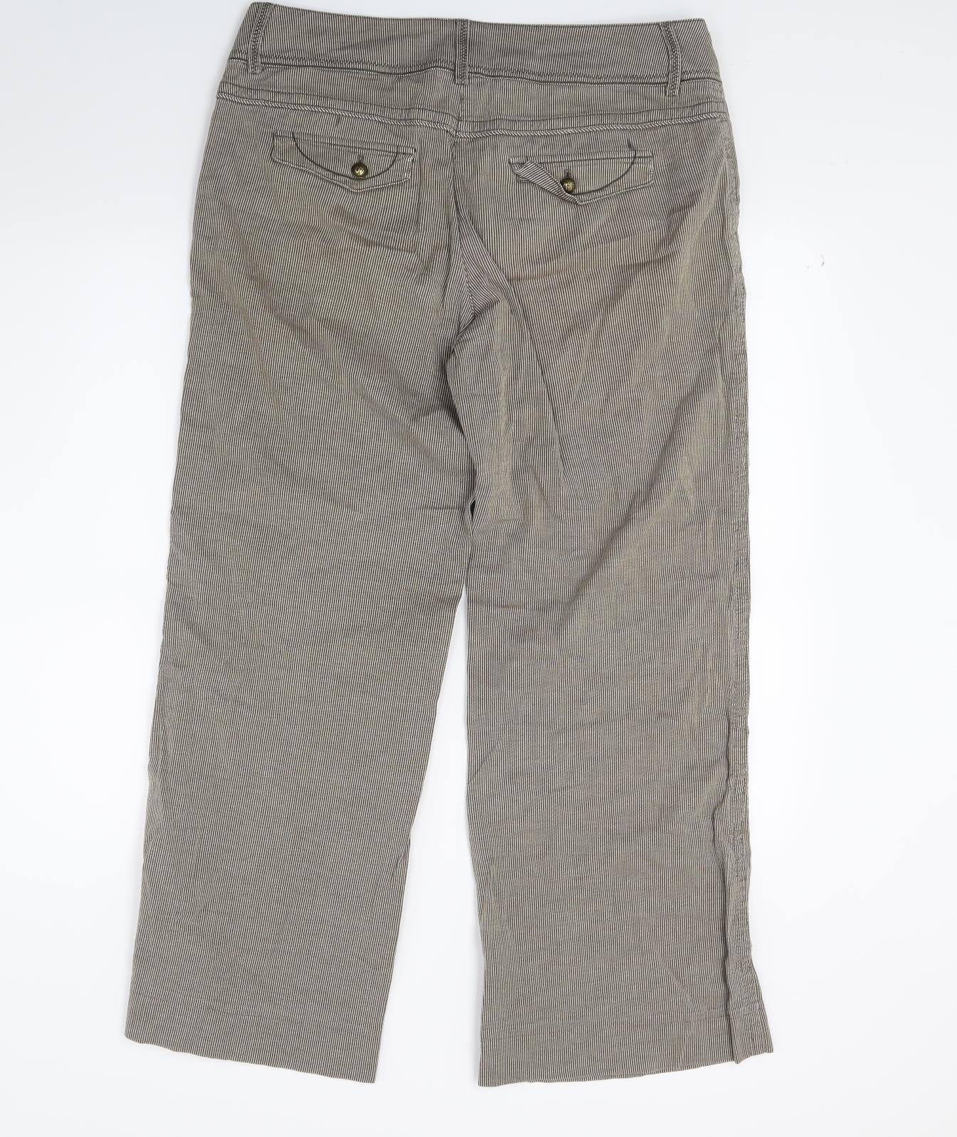 Womens UK Size 14 Olsen Regular Fit  Brown Trousers
