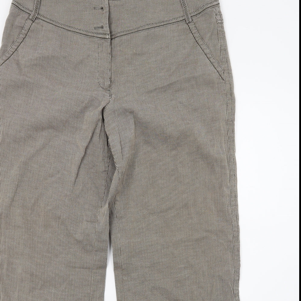 Womens UK Size 14 Olsen Regular Fit  Brown Trousers