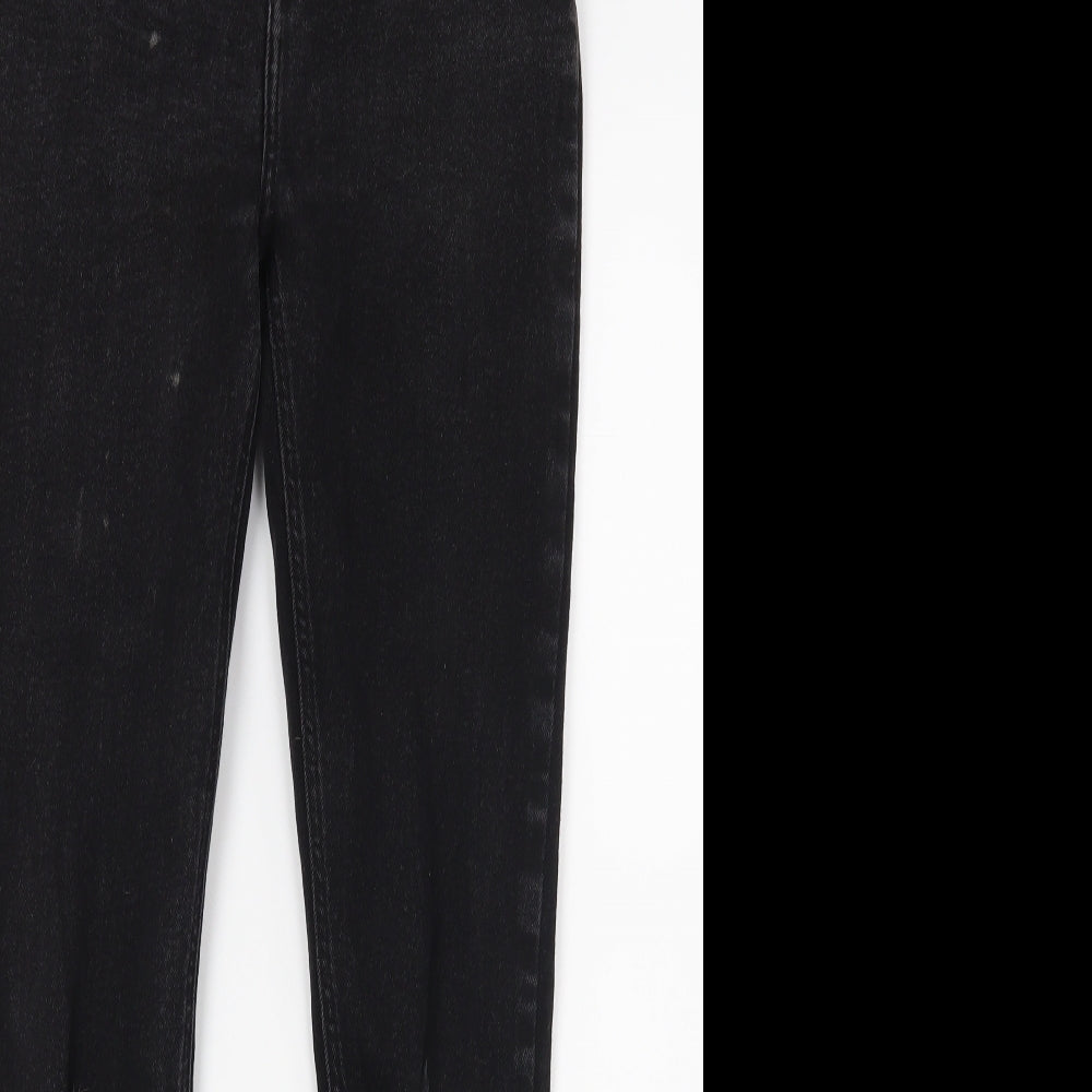 New Look Womens Black  Denim Skinny Jeans Size 12 L20 in