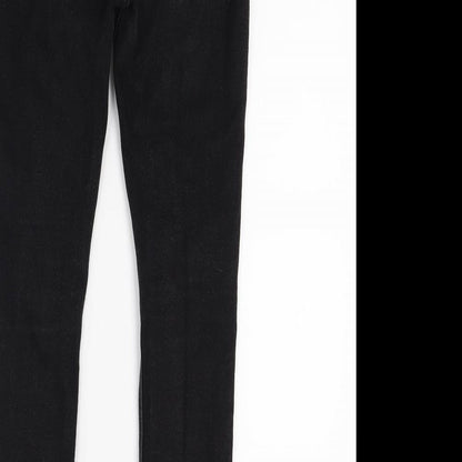 New Look Womens Black  Denim Skinny Jeans Size 12 L20 in