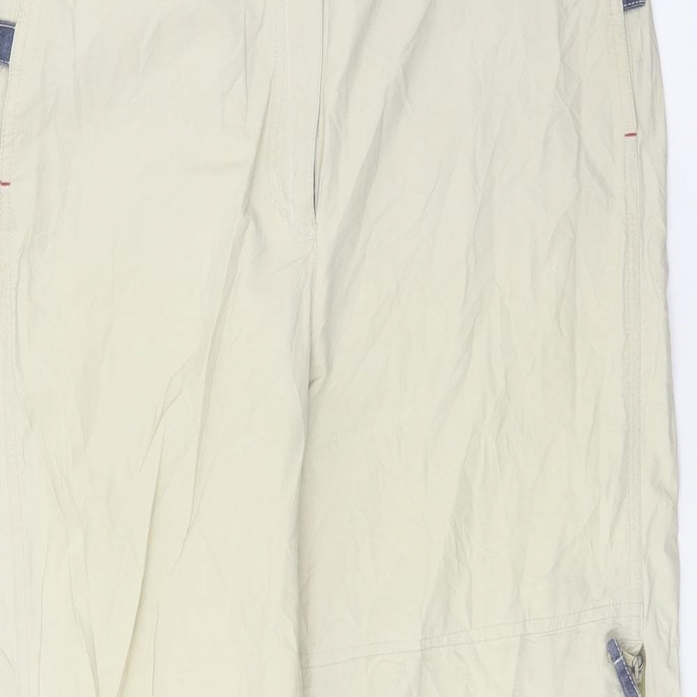 Womens UK Size 31 in Etam Regular Fit Chino Beige Trousers