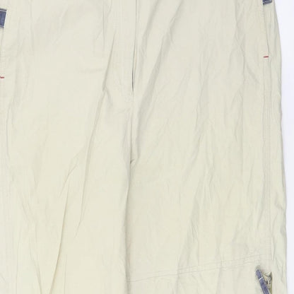 Womens UK Size 31 in Etam Regular Fit Chino Beige Trousers