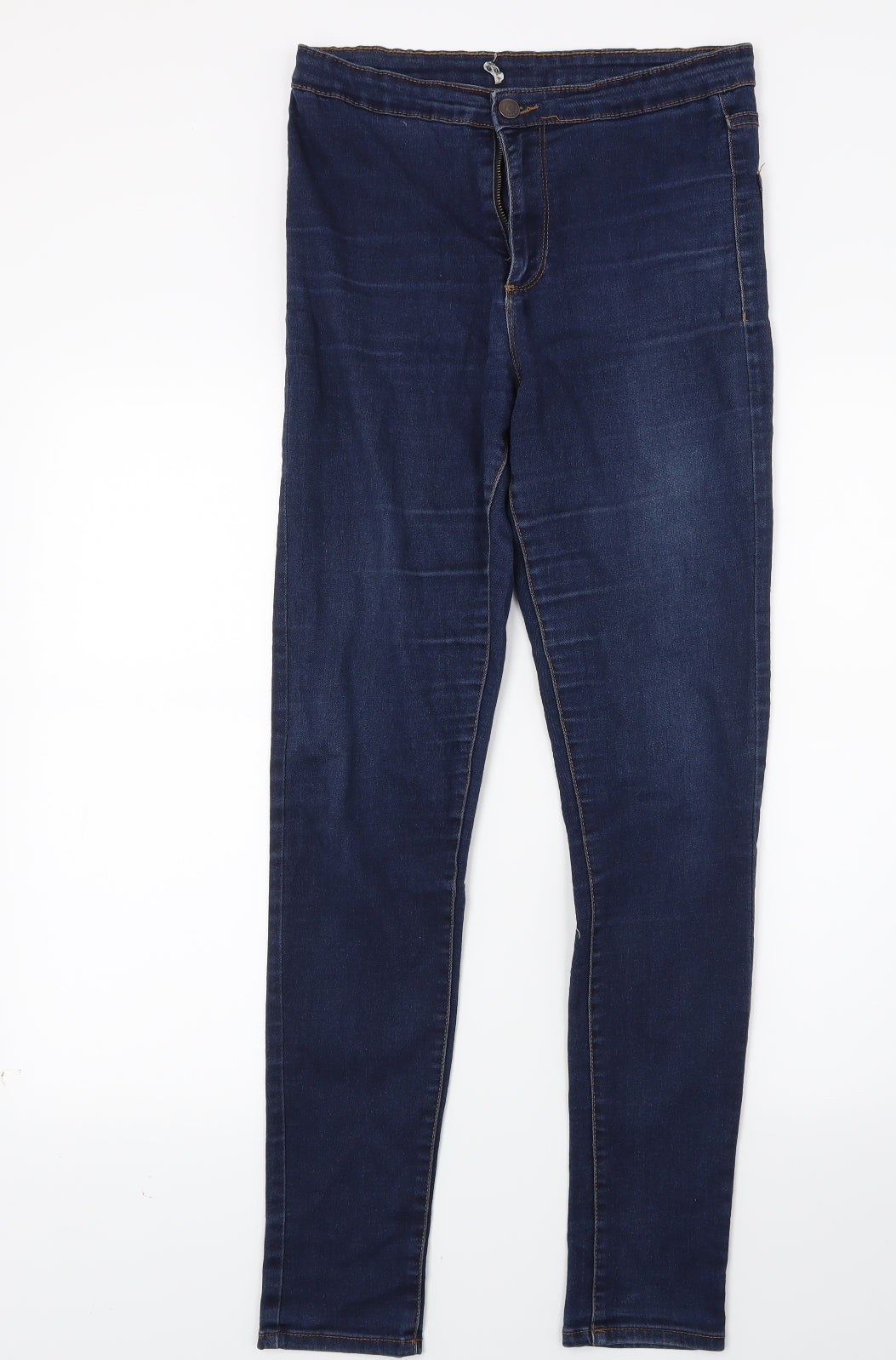 Primark Womens Blue  Denim Skinny Jeans Size 27 in L26 in