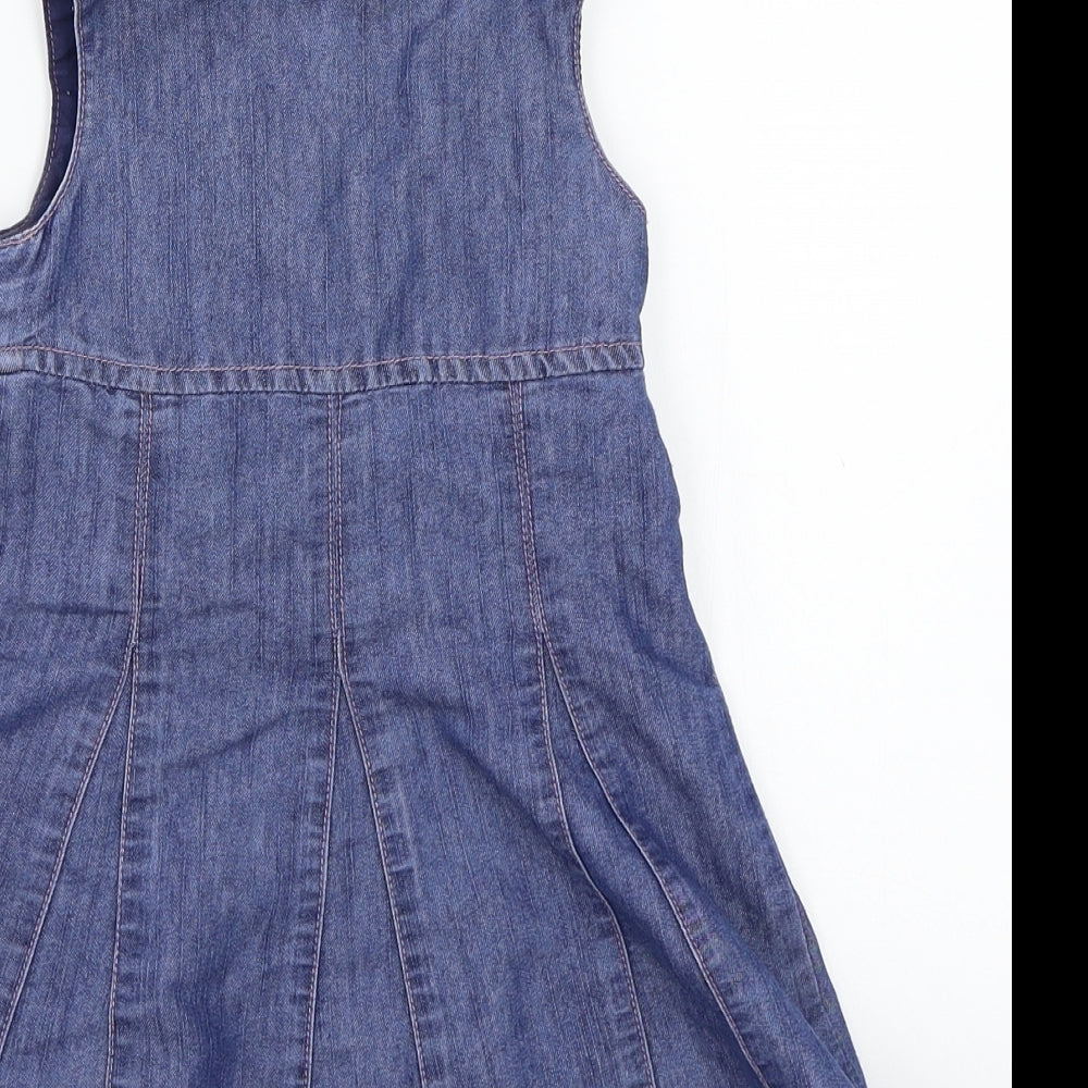 Mothercare Girls Blue   A-Line  Size 9-12 Months