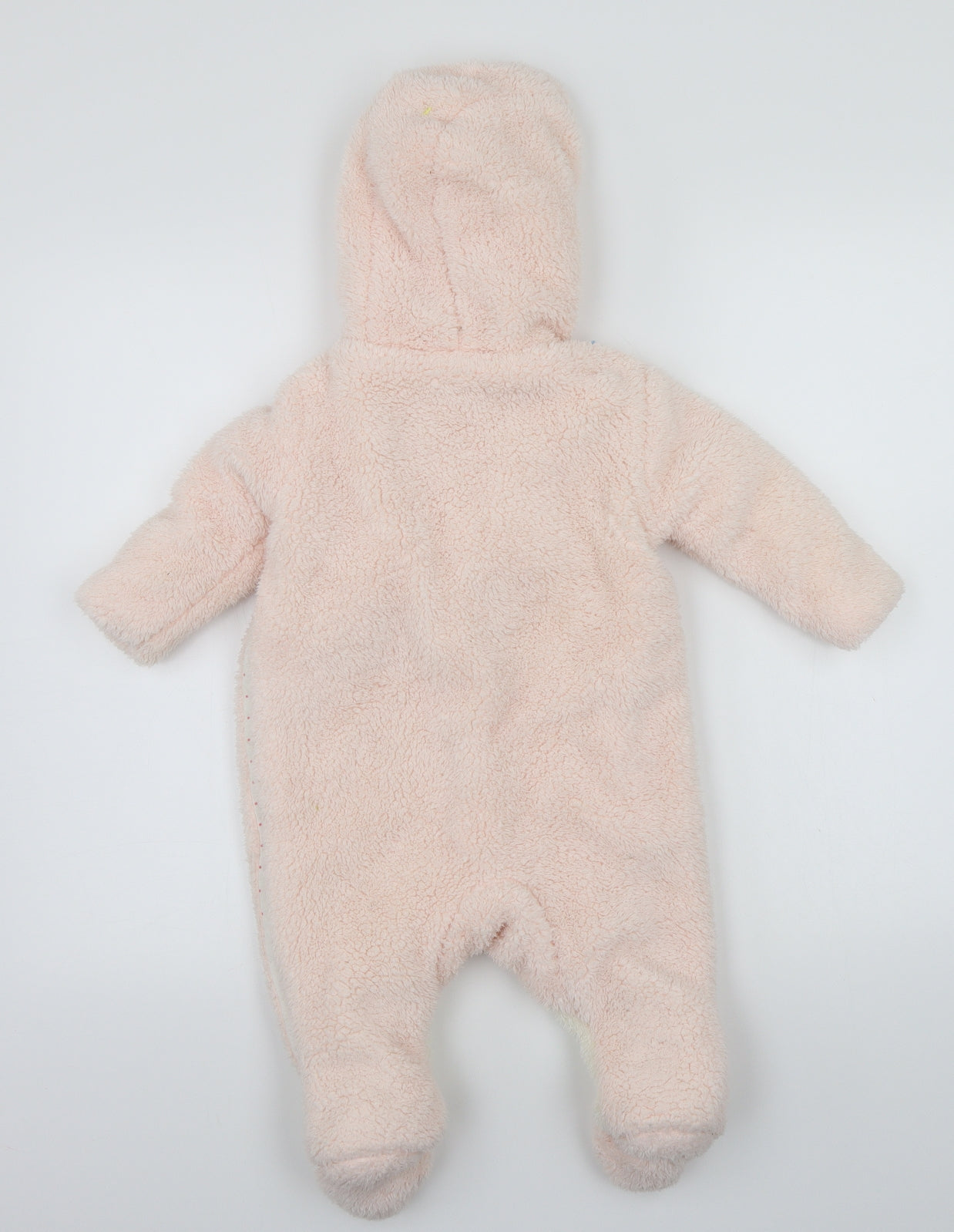 Hullabaloo  Girls Pink   Babygrow One-Piece Size 3-6 Months