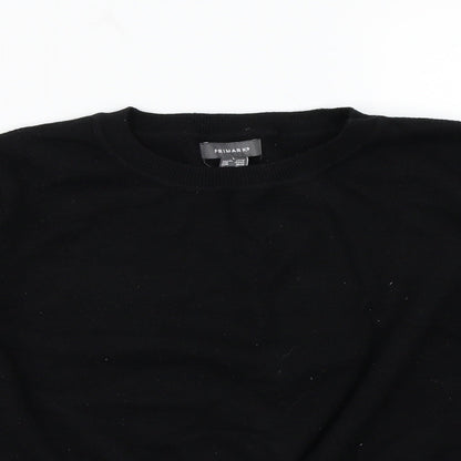 Primark Womens Black   Pullover Jumper Size L