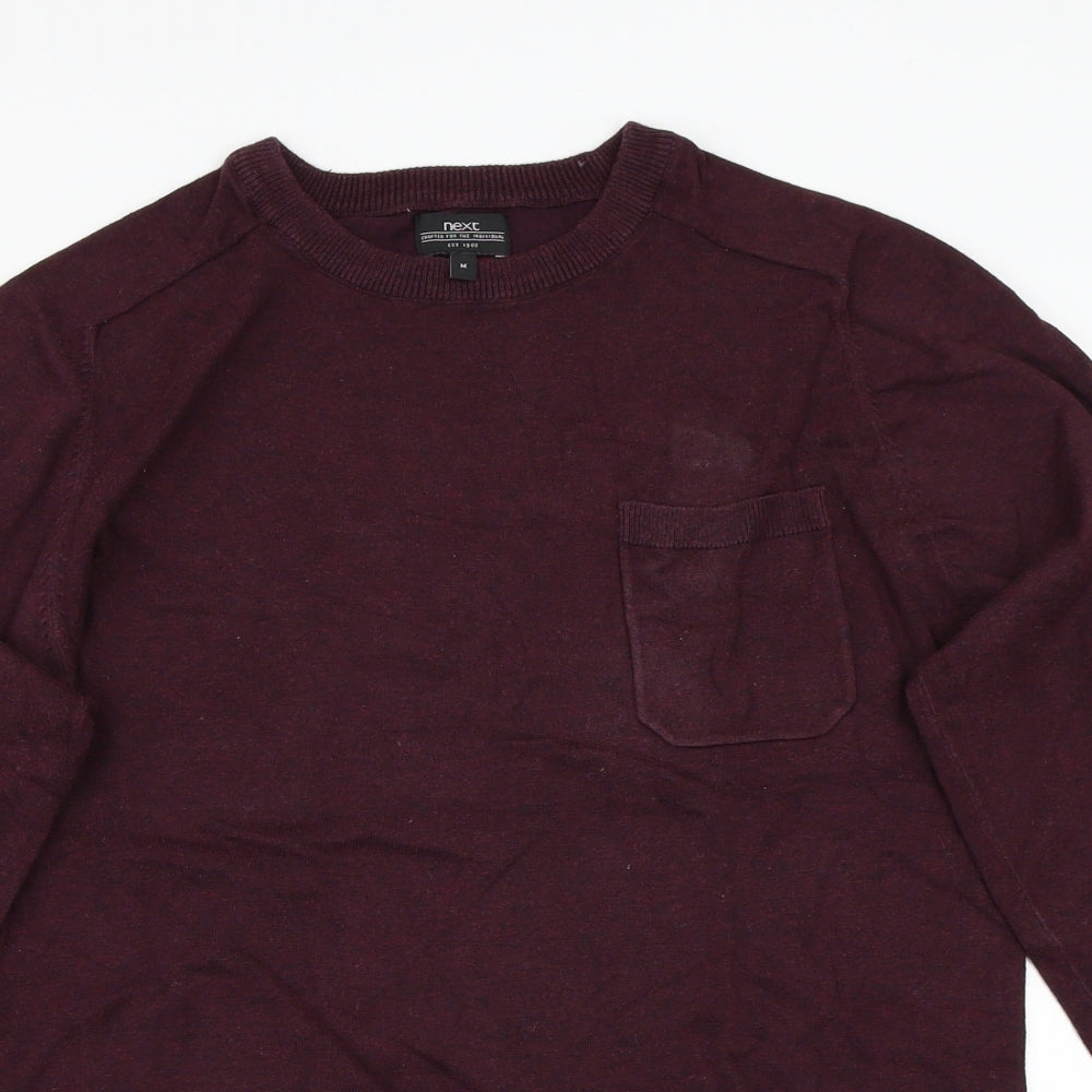 NEXT Mens Purple   Pullover Jumper Size M