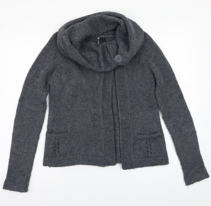 Topshop Womens Grey   Pullover Jumper Size 6