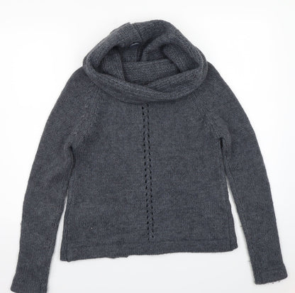 Topshop Womens Grey   Pullover Jumper Size 6