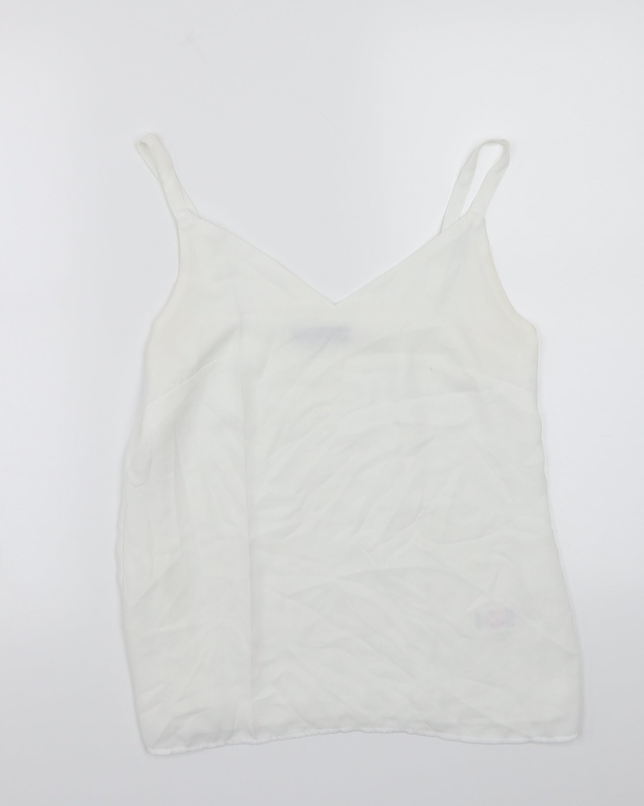 F&F Womens White   Basic Tank Size 10