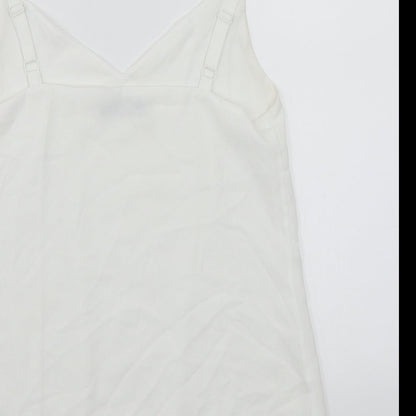 F&F Womens White   Basic Tank Size 10