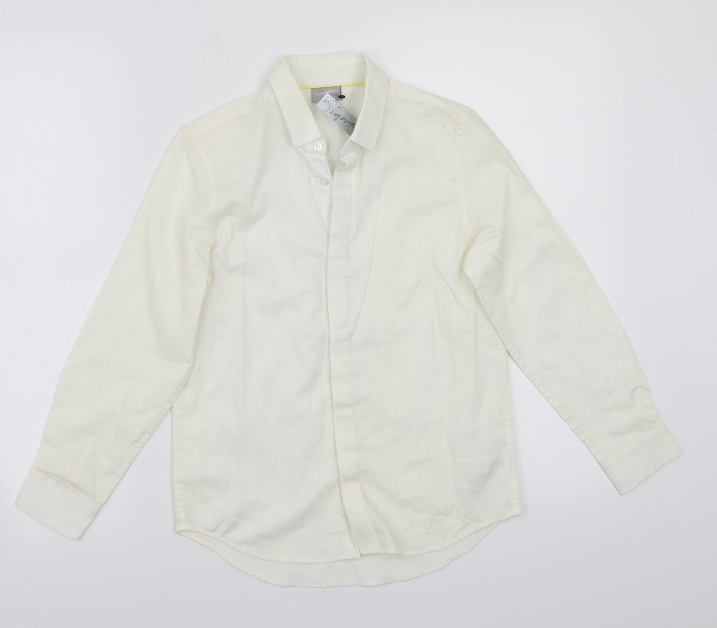 NEXT Girls Ivory   Basic Button-Up Size 9 Years
