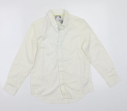 NEXT Girls Ivory   Basic Button-Up Size 9 Years