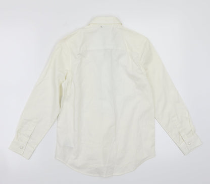 NEXT Girls Ivory   Basic Button-Up Size 9 Years