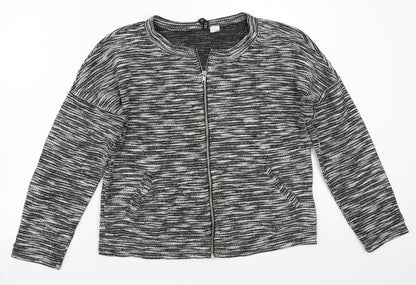 Womens UK Size L H&M Black Jacket