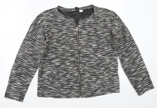 Womens UK Size L H&M Black Jacket