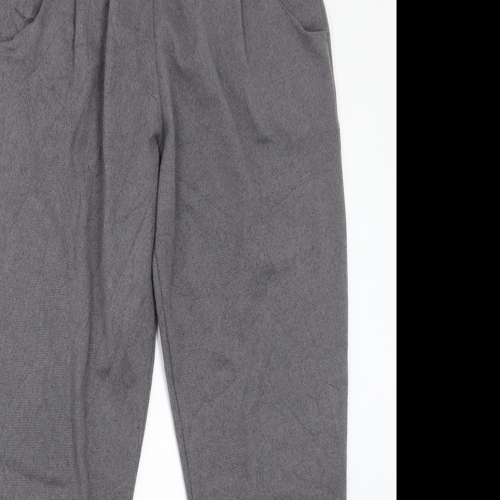 Womens UK Size 12 Arista Regular Fit Sweatpants Grey Trousers