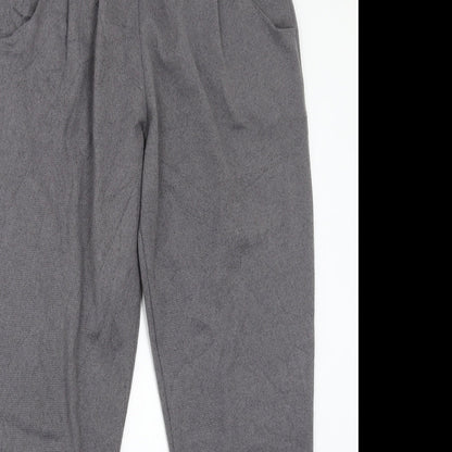 Womens UK Size 12 Arista Regular Fit Sweatpants Grey Trousers