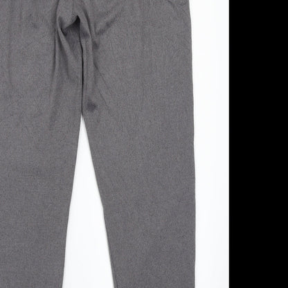 Womens UK Size 12 Arista Regular Fit Sweatpants Grey Trousers