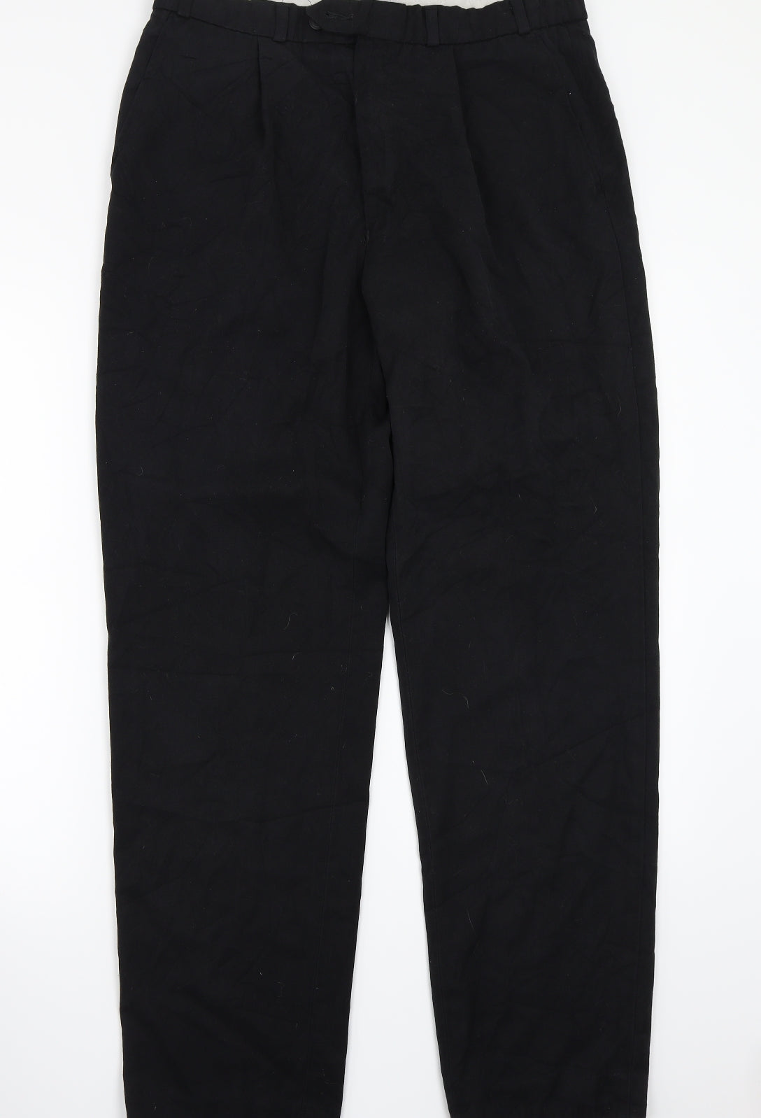 C&A Womens Black   Trousers  Size 34 L29 in