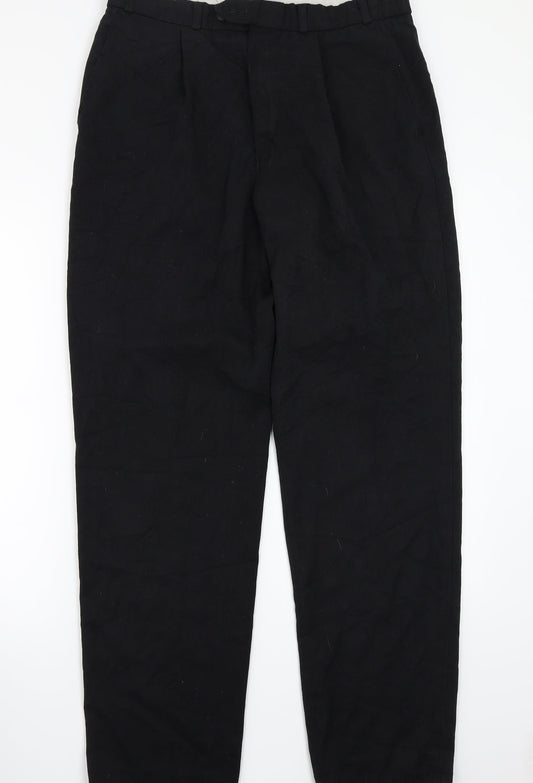 C&A Womens Black   Trousers  Size 34 L29 in
