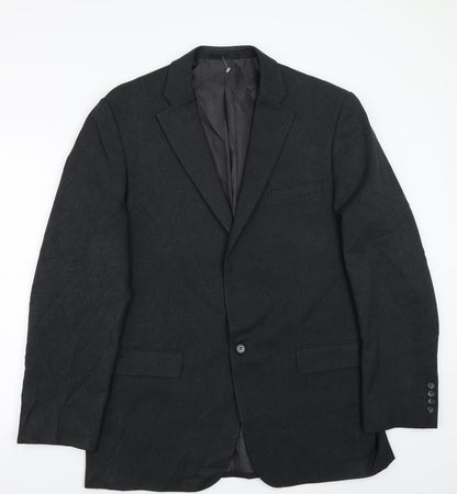 Mens UK Size 42 Greenwood Regular Grey Suit Jacket