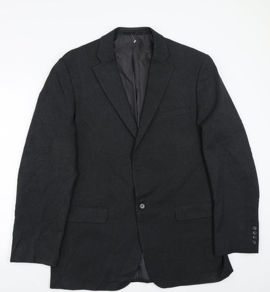 Mens UK Size 42 Greenwood Regular Grey Suit Jacket