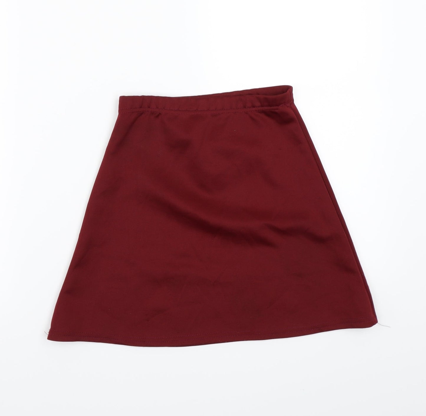 pretty little Thing Womens Red   A-Line Skirt Size 4