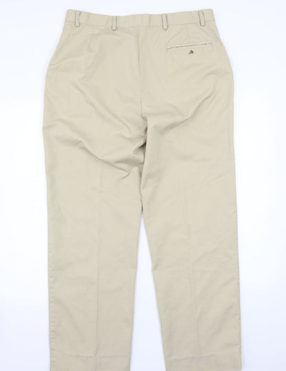 Mens casuals Womens Beige   Trousers  Size 38 L28 in