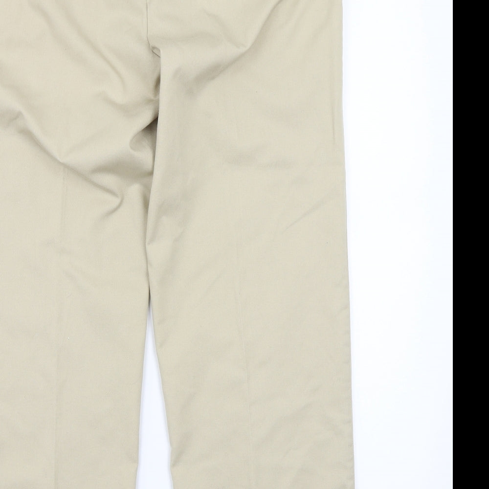 Mens casuals Womens Beige   Trousers  Size 38 L28 in