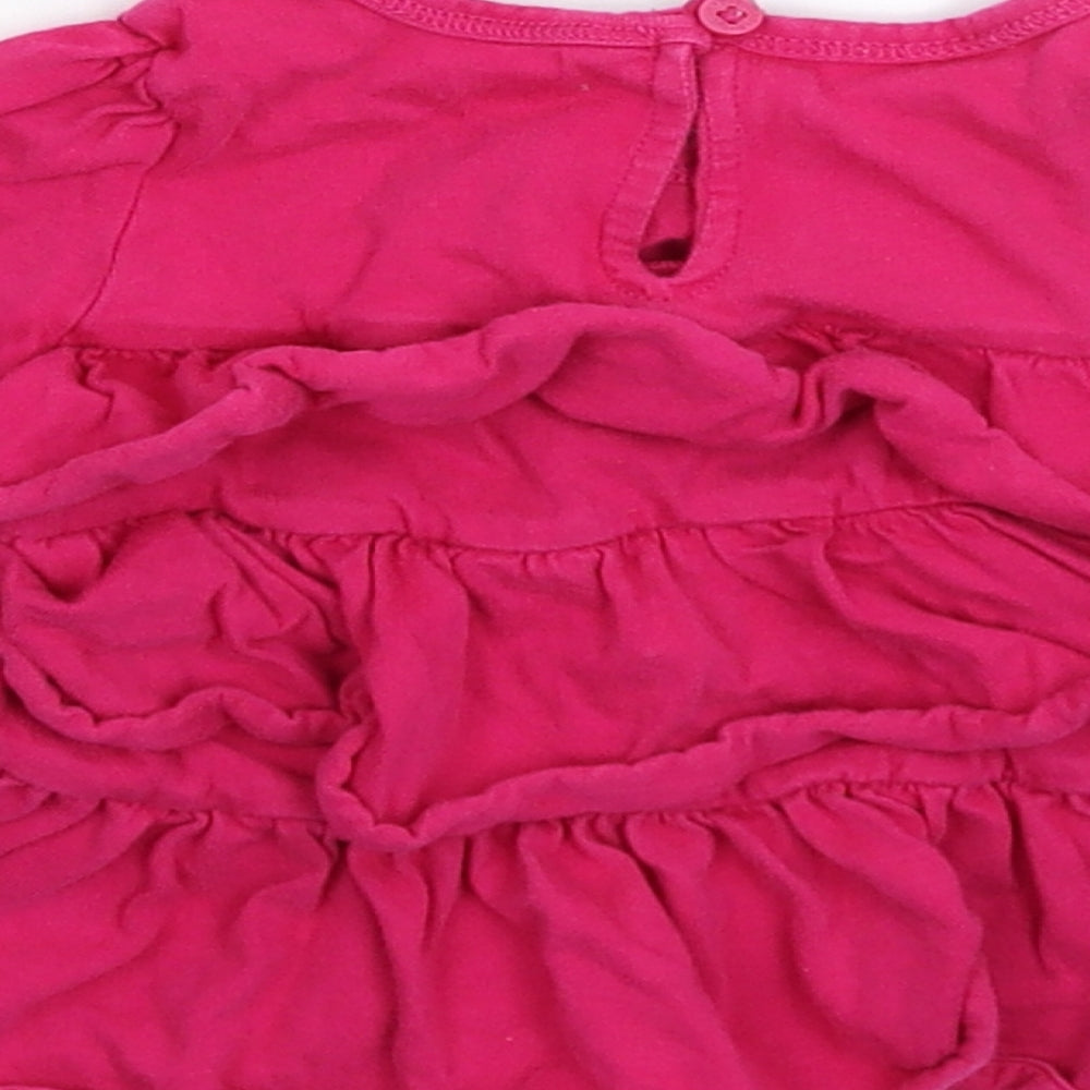 Gap Girls Pink   Fit & Flare  Size 9-12 Months