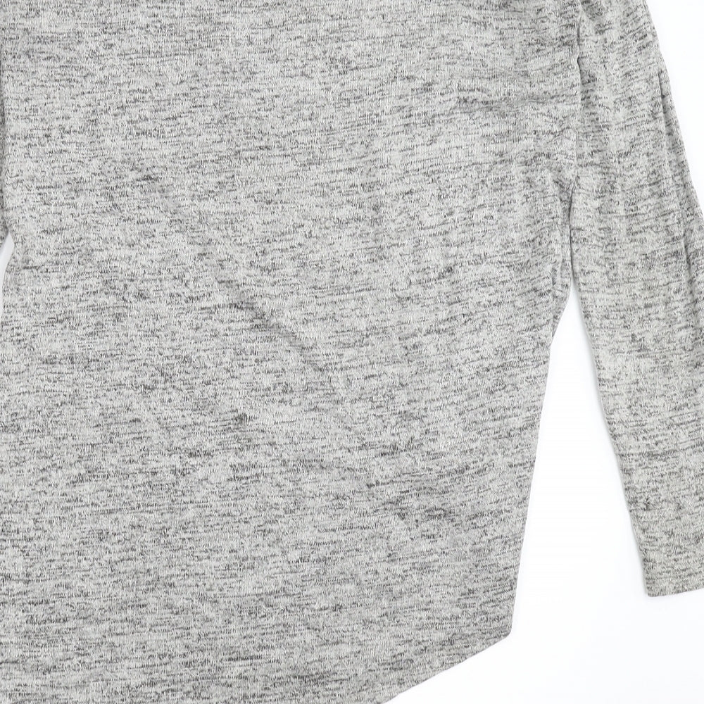 Young Dimension Girls Grey  Knit Pullover Jumper Size 12-13 Years