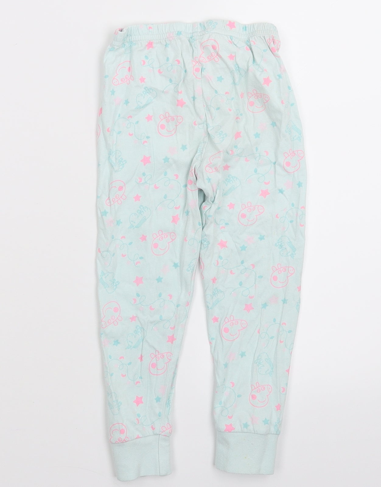 George Girls Green Geometric  Cami Pyjama Pants Size 3-4 Years