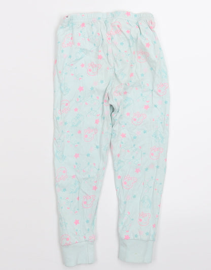 George Girls Green Geometric  Cami Pyjama Pants Size 3-4 Years