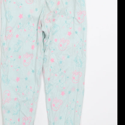 George Girls Green Geometric  Cami Pyjama Pants Size 3-4 Years