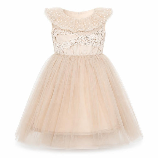 Fashion Boutique Girls Beige   Fit & Flare  Size S