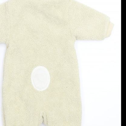 NEXT Baby Grey  Fleece Coverall One-Piece Size 3-6 Months