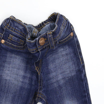 Merc Baby Blue  Denim Capri Jeans Size 3-6 Months