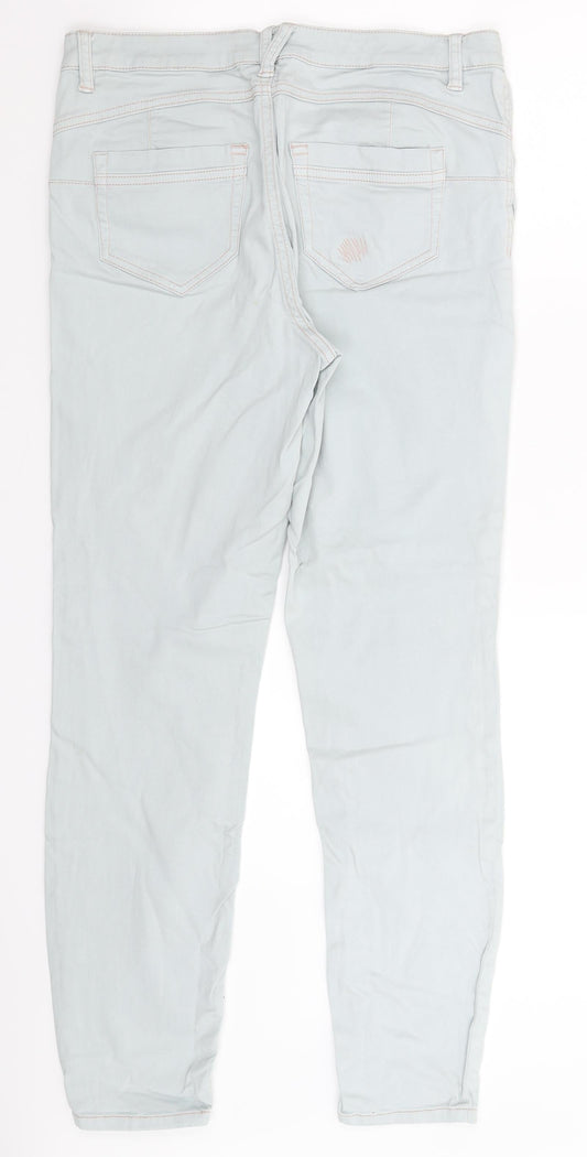 C&A Womens Grey  Denim Skinny Jeans Size 31 in L28 in