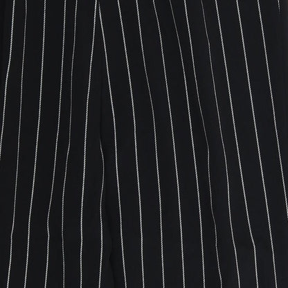 Womens UK Size 10 Divided Slim Fit  Black Trousers