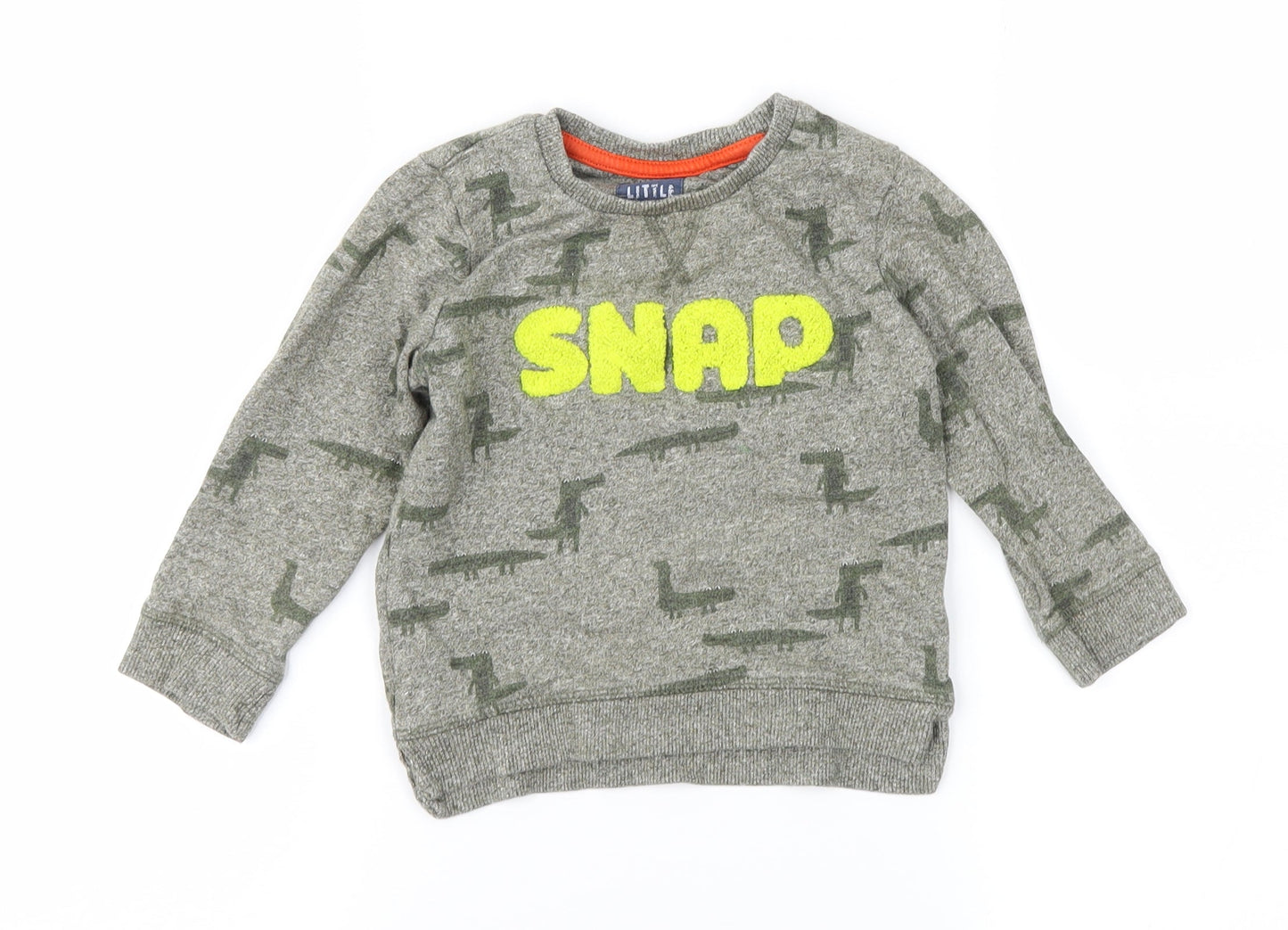 Mothercare Boys Green Geometric  Basic Casual Size 18-24 Months